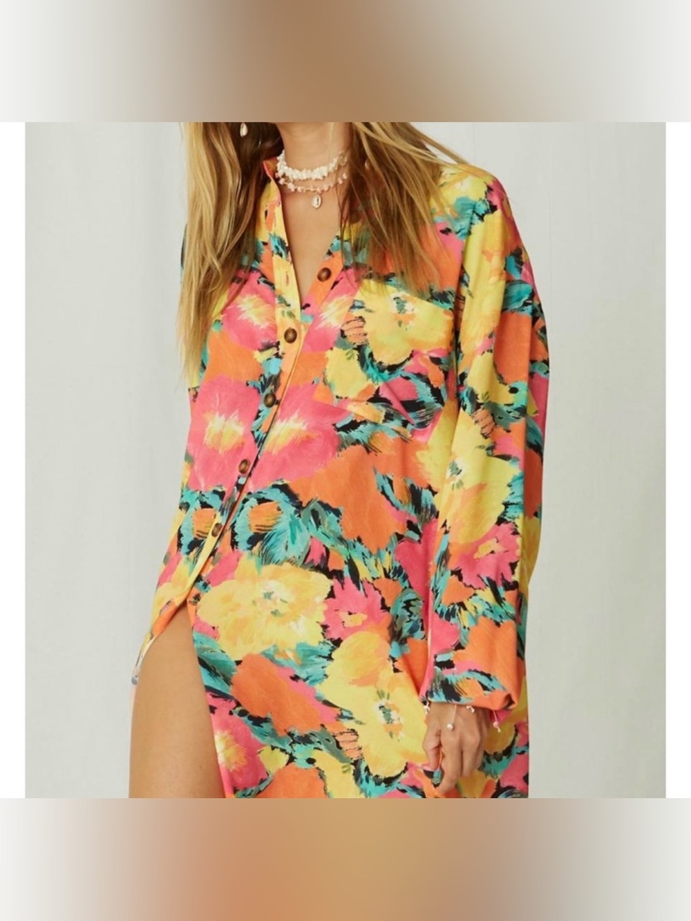 Jen’s Pirate Booty x Free People Belted Shirt Dress Vacation - Picture 7 of 8